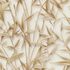 Vliestapete Blattmuster Creme Braun Glitzer 10587-11 8