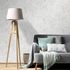 Vliestapete Blattmuster Creme Grau Glitzer 10587-31 2