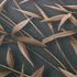 Vliestapete Blattmuster Anthrazit Braun Glitzer 10587-47 4