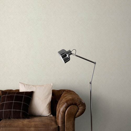 Vliestapete Muster Grafisch Uni Creme Beige 10589-14 Zimmer
