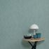 Vliestapete Muster Grafisch Uni Petrol Blau 10589-19 Zimmer 1