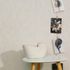Vliestapete Muster Grafisch Uni Beige Grau 10589-38 Zimmer 1
