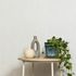 Vliestapete Uni Streifen Creme Taupe Glitzer 10590-38 Zimmer 1
