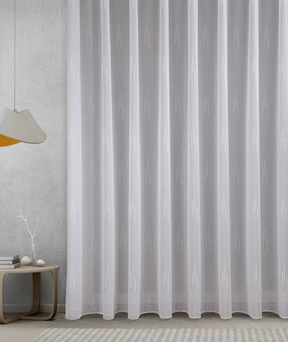 Schlaufenschal weiß Streifen Emma 8292-48 Homing