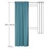 Vorhang verdeckte Schlaufe petrol uni Jolie 8265-44 Homing_2 2
