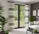 Schlaufenvorhang grau Streifen Kamar 6712-05 Homing 1
