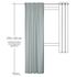 Schlaufenvorhang salbei uni Mistrale 6819-21 Homing_3 3