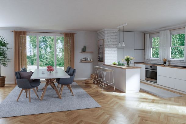 Schlaufenvorhang senf uni Mistrale 6819-38 Homing