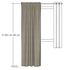 Schlaufenvorhang petrol-gold Gelocht Neta 5679-11 Homing_2 2