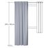 Schlaufenvorhang eisblau Streifen Sven 6798-05 Homing_5 5