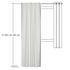 Schlaufenschal weiß Floral blickdicht Taro 6768-04 Homing_2 2