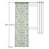 Ösenschal grün Floral halbtransparent Valdis 6796-07 Homing_2 2