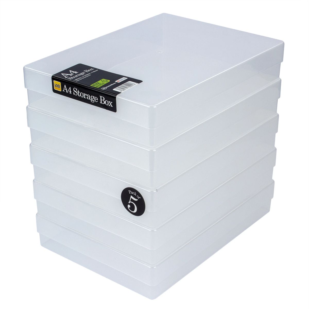 A4 Aufbewahrungsbox | Transparent
