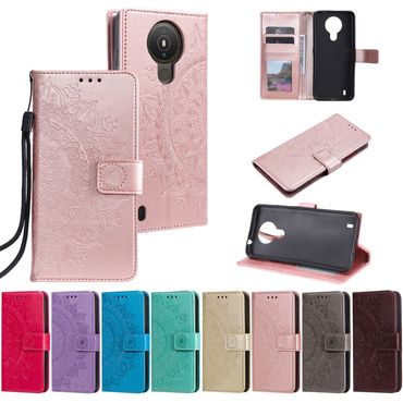 Hülle für Nokia G10/G20 Handyhülle Flip Case Cover Schutzhülle Tasche Mandala
