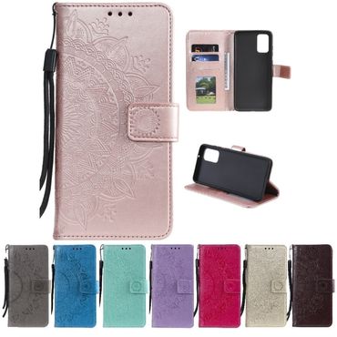 Hülle für Xiaomi Redmi Note 10/Note 10S Handyhülle Flip Case Cover Etui Mandala