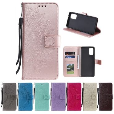 Hülle für Xiaomi Redmi Note 10 5G/Poco M3 Pro Handyhülle Flip Case Cover Mandala