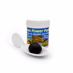 Futterpaste - Green Power Paste - Futter für Garnelen und Zierfische Futterpaste - Green Power Paste - Futter für Garnelen und Zierfische - Dose mit Futterlöffel (Produktbild)