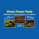 Green Power Paste - Futter für Garnelen und Zierfische Etikett der Futtersorte Green Power Paste - Futter für Garnelen und Zierfische (Produktbild)
