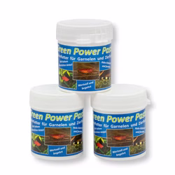 Futterpaste - Green Power Paste - Futter für Garnelen und Zierfische 3x70g=210g Futterpaste - Green Power Paste - Futter für Garnelen und Zierfische 3er Set - 3x70g=210g (Produktbild)