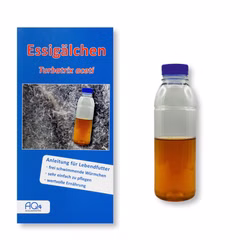 Lebendfutter für Aquarium Fische - Essigälchen mit Anleitung - Aufzuchtfutter - Turbatrix aceti Lebendfutter für Aquarium Fische - Essigälchen mit Anleitung - Aufzuchtfutter - Turbatrix aceti (Produktbild)