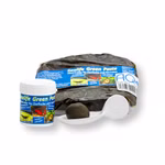 Futterpaste - Sealife Green Paste - Futter für Zierfische Garnelen und Triops Beutel - Dose und Futterlöffel - Sortiment (Produktbild)