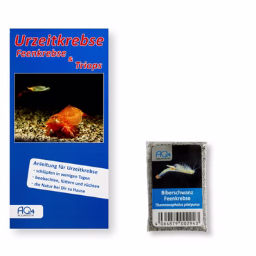 Biberschwanz Feenkrebse - Thamnocephalus platyurus - Zuchtansatz mit Anleitung Biberschwanz Feenkrebse - Thamnocephalus platyurus - Zuchtansatz mit Anleitung (Produktbild)