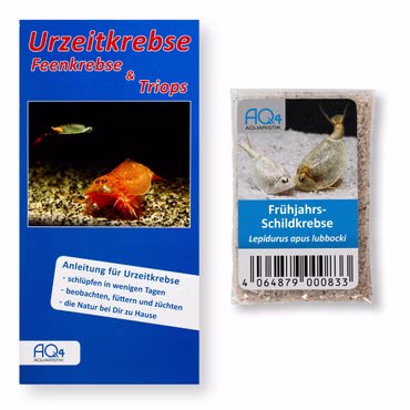 Frühjahrs-Schildkrebs Lepidurus apus lubbocki - Urzeitkrebse Eier - mit Anleitung Frühjahrs-Schildkrebs Lepidurus apus lubbocki - Urzeitkrebse Eier - mit Anleitung (Produktbild)