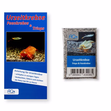 Urzeitkrebse Mix - Triops und Feenkrebse Eier - Zuchtansatz mit Anleitung Urzeitkrebse Mix - Triops und Feenkrebse Eier - Zuchtansatz mit Anleitung (Produktbild)