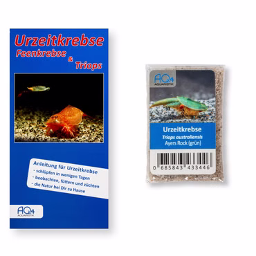 Triops australiensis Ayers Rock grün - Urzeitkrebse - Zuchtansatz mit Anleitung Triops australiensis Ayers Rock grün - Urzeitkrebse - Zuchtansatz mit Anleitung (Produktbild)