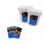 Artemia Zucht Set (groß) - mehr als 1.000.000 Eier - mit 2 kg Premiumsalz 3 x Urzeitkrebse Futter und Anleitung (Produktbild)