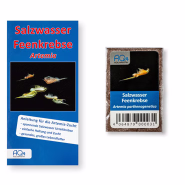 Salzwasser Feenkrebse - Artemia - Eier - mit Anleitung Salzwasser Feenkrebse - Artemia - Eier - mit Anleitung (Produktbild)