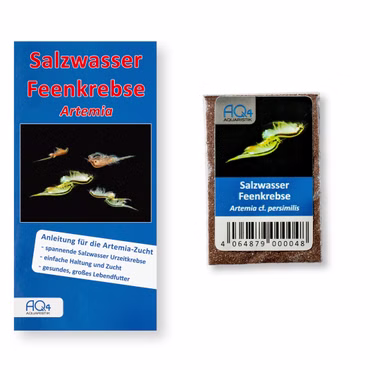 Salzwasser Feenkrebse - Artemia - Eier - mit Anleitung Salzwasser Feenkrebse - Artemia - Eier - mit Anleitung (Produktbild)