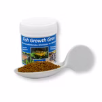 Fish Growth Gran - Alleinfutter für Fische - Wachstumsfutter - Futtergranulat - Dose mit Löffel (Produktbild)