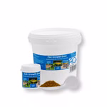 Fish Growth Gran - Eimer - Dose und Futterlöffel - Alleinfutter für Zierfische - Liefergrößen (Produktbild)