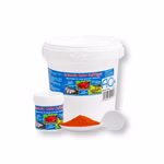 Artemia Color SoftEggs - Aufzuchtfutter - Color Booster - Alleinfutter für Zierfische -  Eimer - Dose mit Löffel (Produktbild)