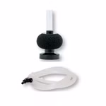 Schwammfilter - rund mit Standfuß für 100L mit 1m Schlauch und Regelventil (Produktbild)