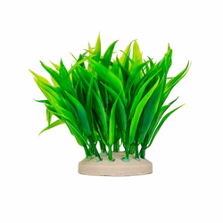 Aquarium Deko Kunststoffpflanze, Wasserkelch, Cryptocoryne, Plastikpflanze Seitenansicht Aquarium Deko Kunststoffpflanze, Wasserkelch, Cryptocoryne, Plastikpflanze Seitenansicht (Produktbild)