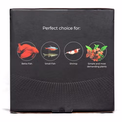 Nano Aquarium Black Cube Komplett-Set 20l - Karton oben Nano Aquarium Black Cube Komplett-Set 20l - Karton oben (Produktbild)