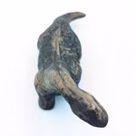 Apatosaurus braun Dinosaurier Ton Aquarium Dekoration von oben (Produktbild)