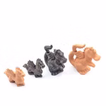 Drachen Figuren aus Ton Sortiment nebeneinander Drachen Figuren aus Ton Sortiment nebeneinander (Produktbild)