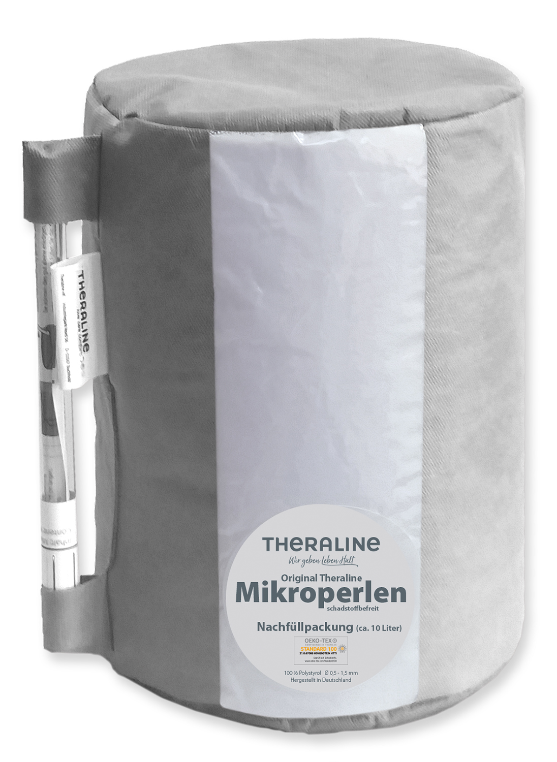 Theraline Nachfüllpackung mit Röhrchen 9,5 Liter EPS-Perlen