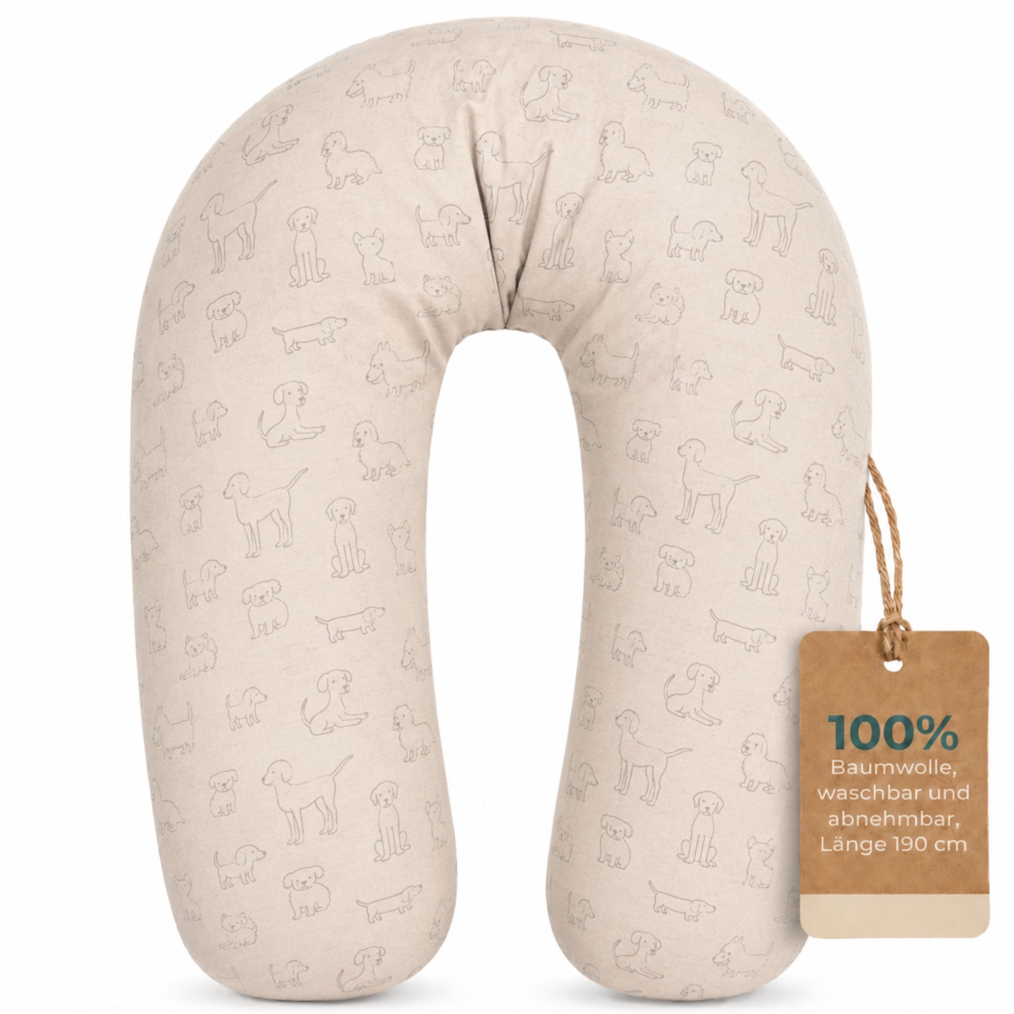 Fillikid Stillkissen EPS-Perlen 190 cm Exklusiv