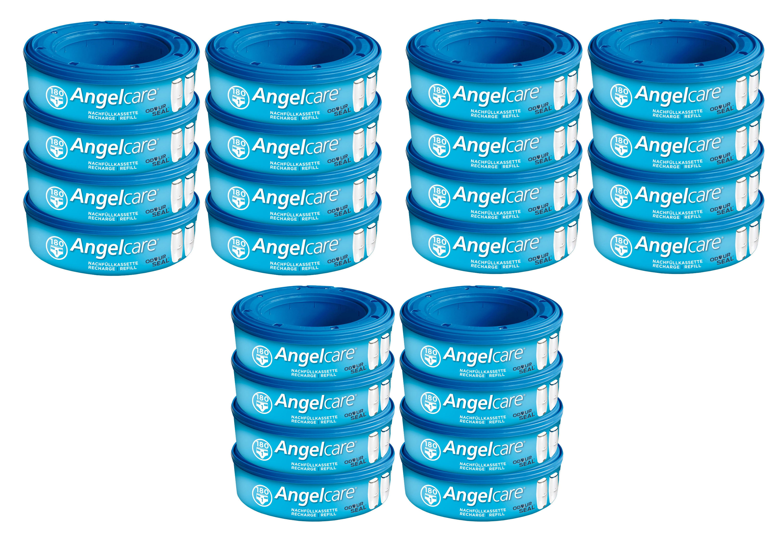 Angelcare Windeleimer Nachfüllpack Plus 24er Pack II