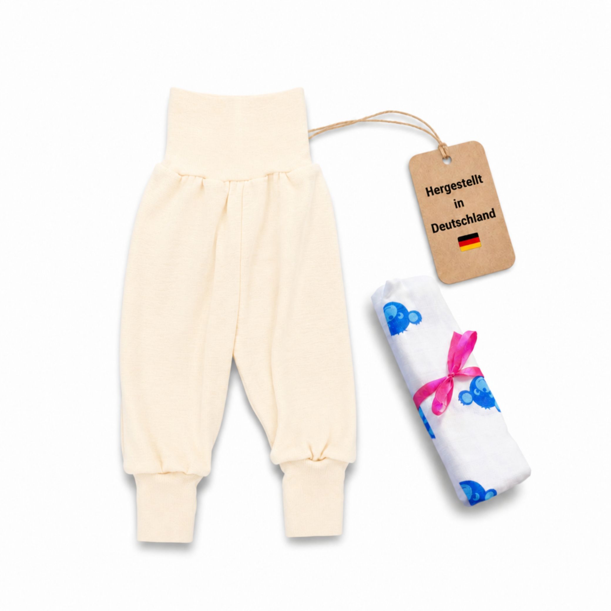 Engel Baby-Hose Lang mit Nabelbund TOP