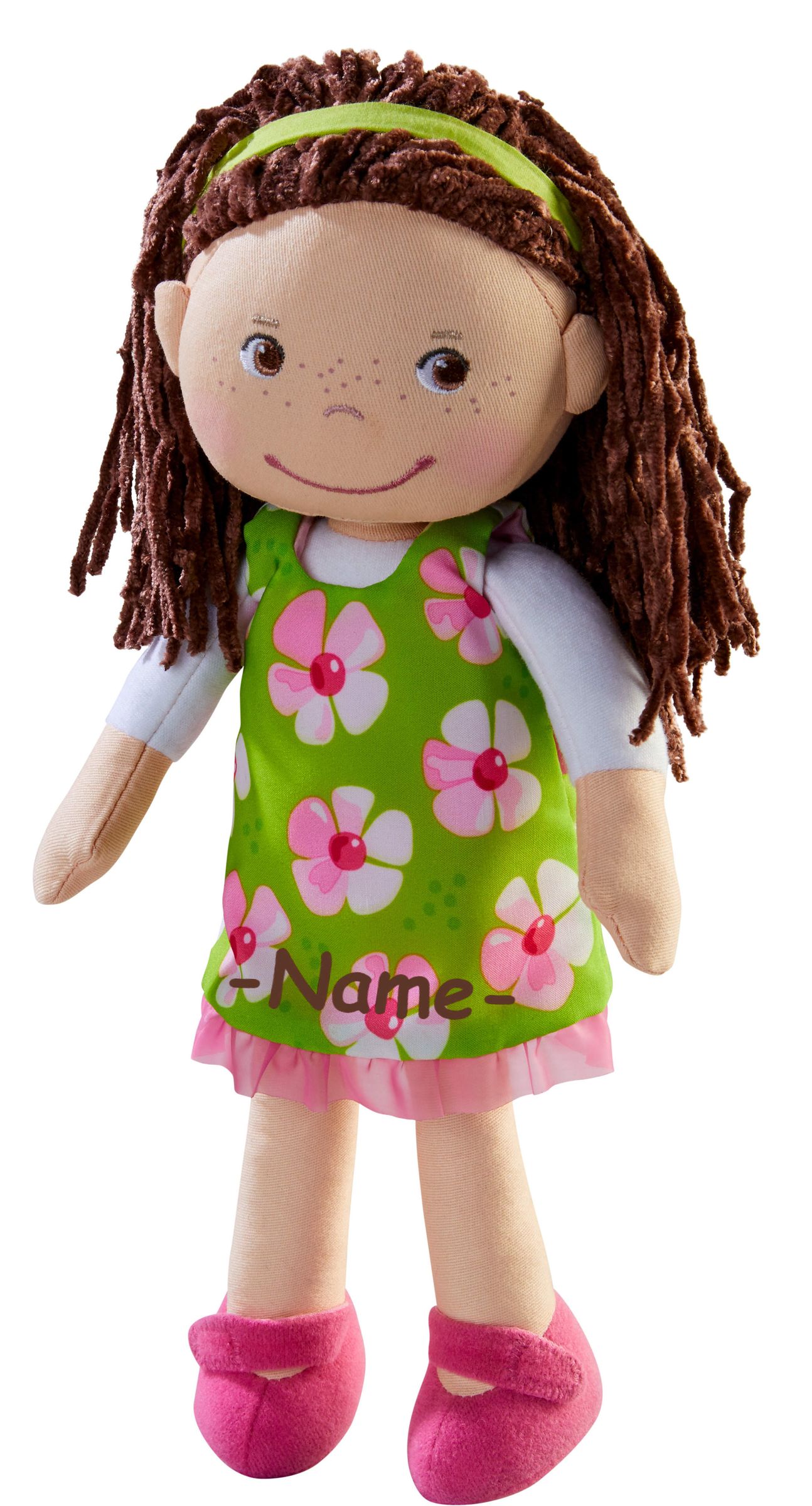 Haba Puppe Mädchen individuell bestickt mit Name