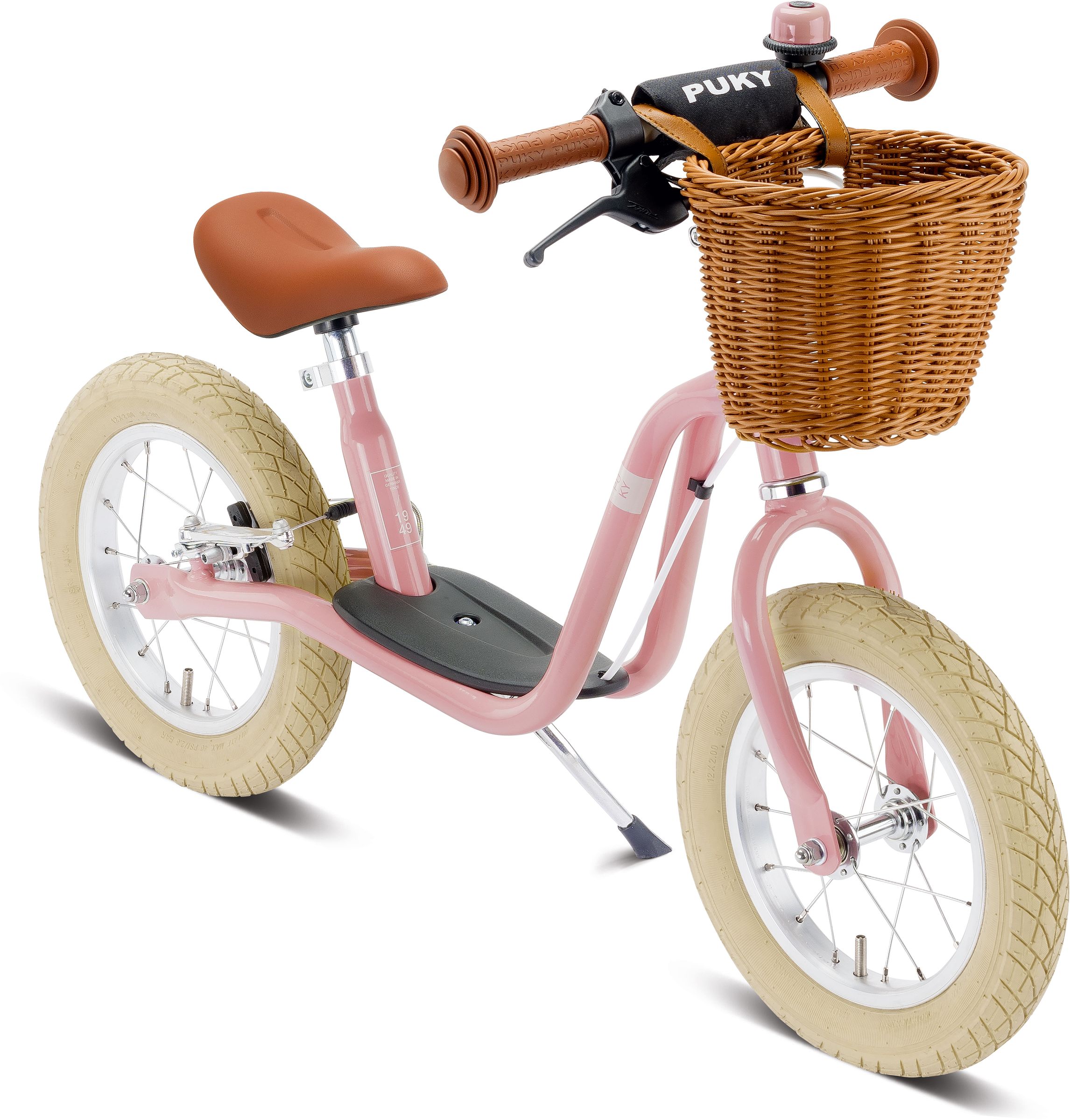 Puky LR XL Laufrad Classic mit Luftbereifung, Bremse, Glocke und Lenkerkorb