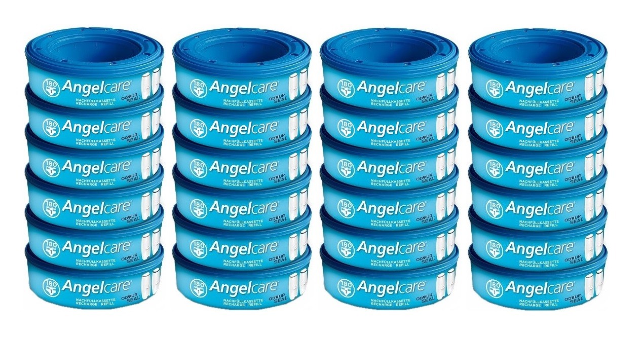 Angelcare Windeleimer Nachfüllpack Plus 24er Pack II