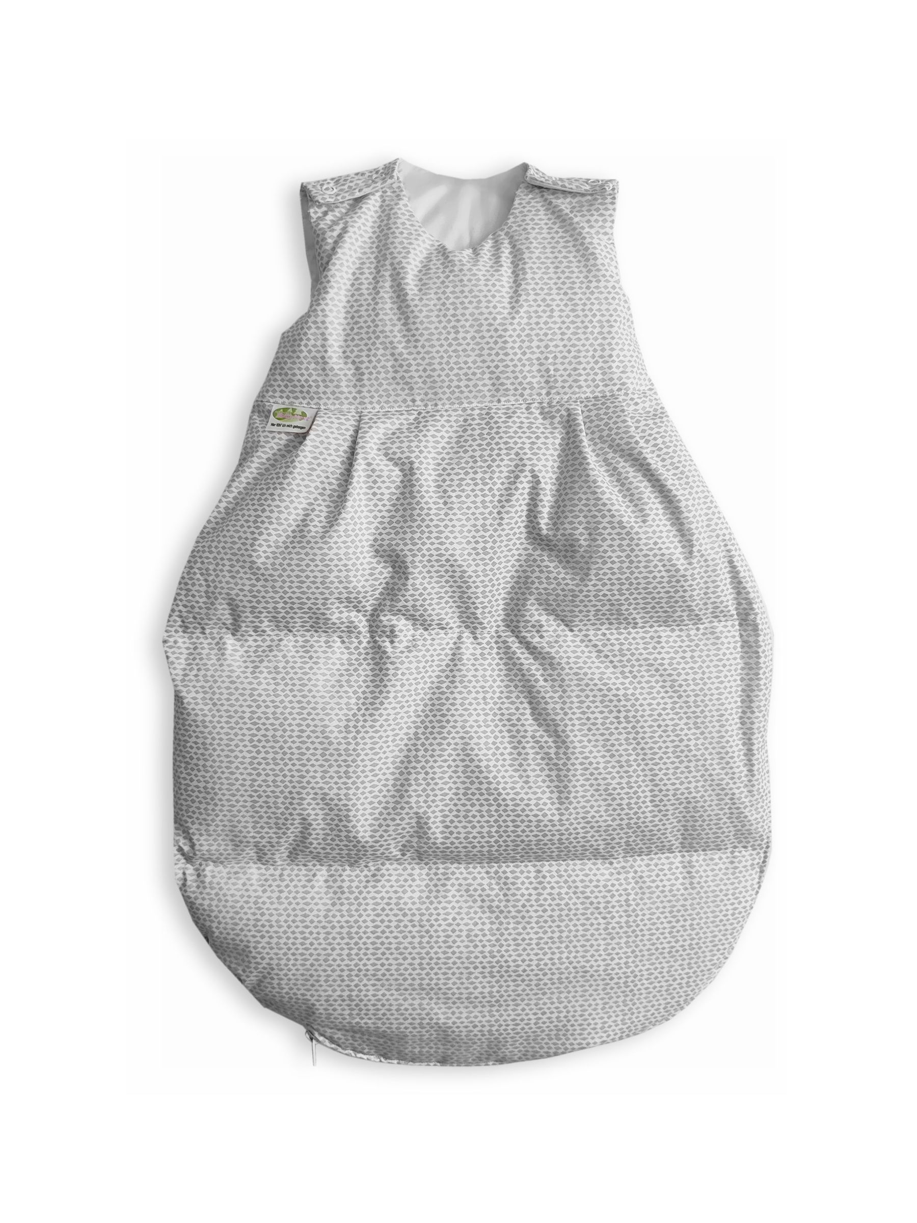Odenwälder Daunen-Schlafsack Thermo-Nest 110 graphics silber B-Ware