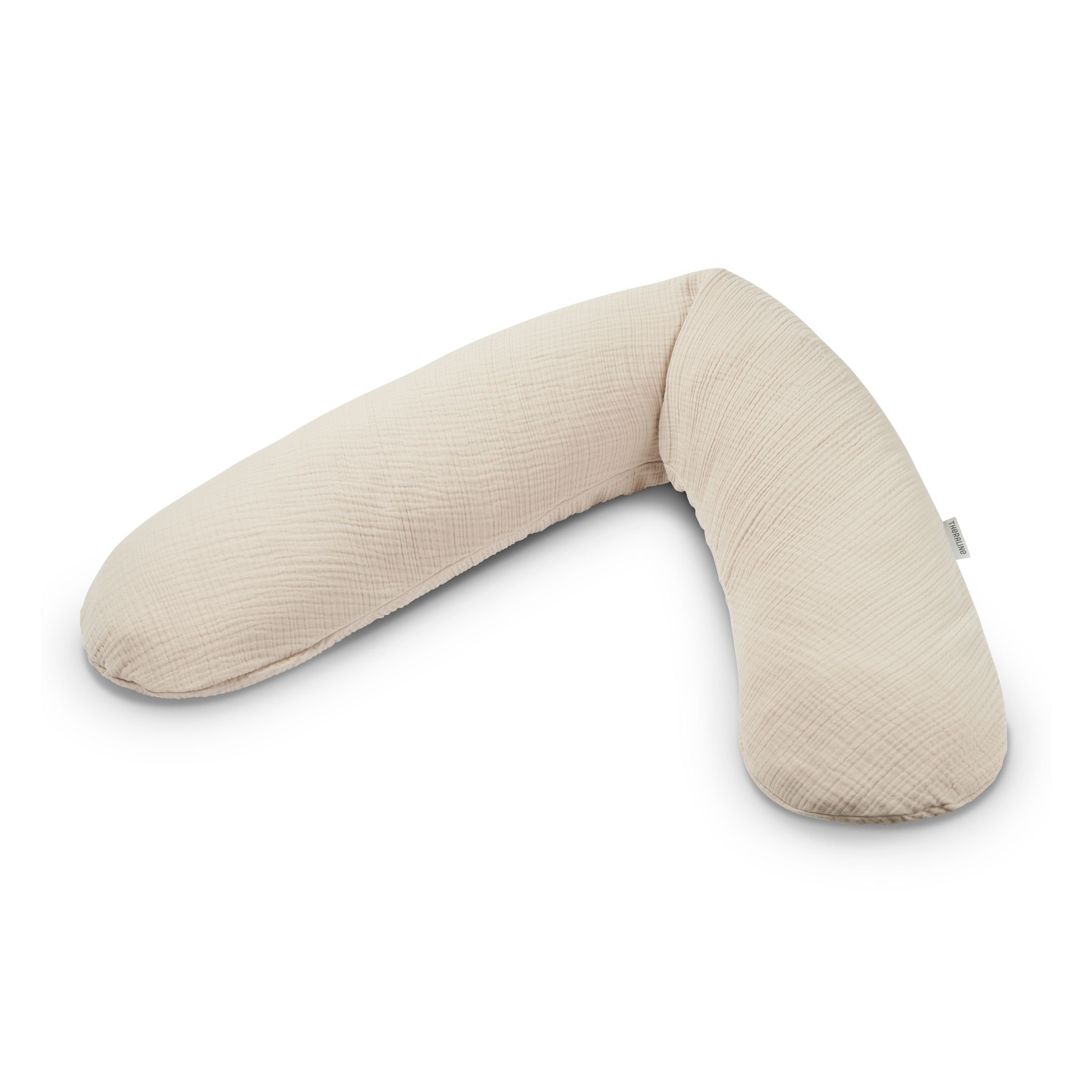 Theraline Das Original Theraline Stillkissen inkl. Bezug Musselin Sandbeige