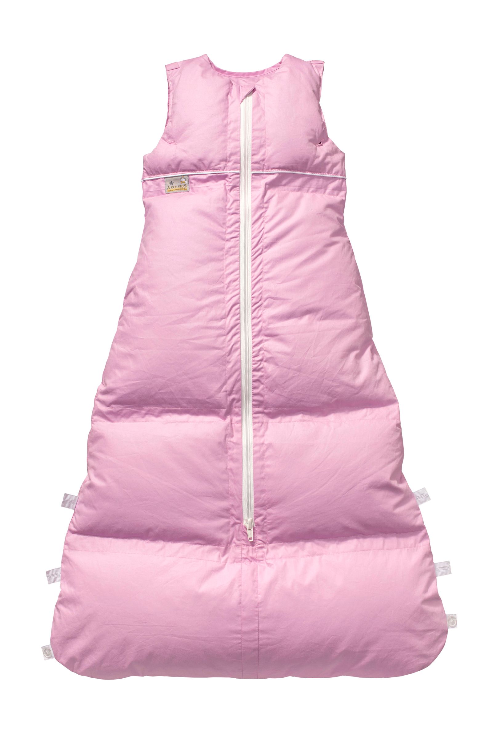 ARO Artländer Daunenschlafsack Rose Uni Größe 110 B-Ware